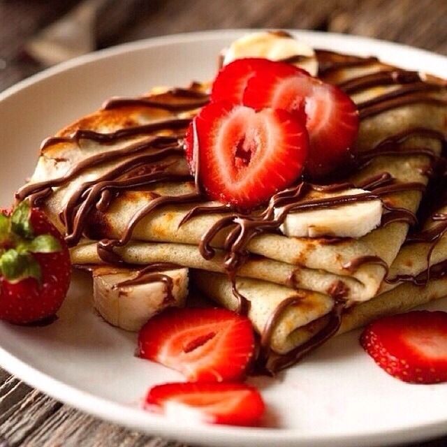chocolate crepe